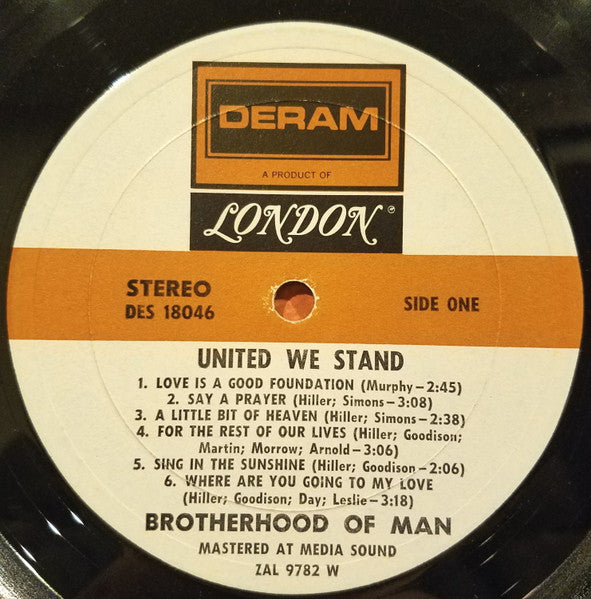 Release: United We Stand-Vinyl-US-1970-DES 18046-12466638