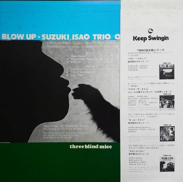 Release: Blow Up = ブロー・アップ-Vinyl-Japan-1975-TBM-15-31551058