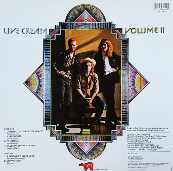 Live Cream Volume II