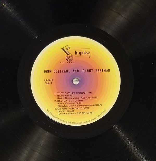 John Coltrane And Johnny Hartman