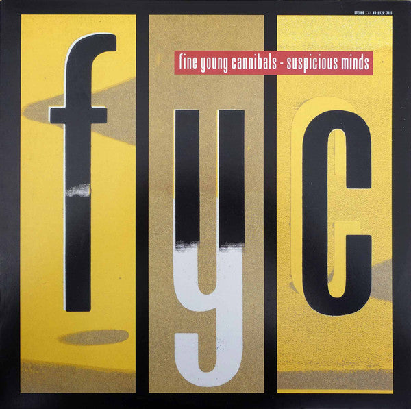 Master Release: Suspicious Minds by Fine Young Cannibals
