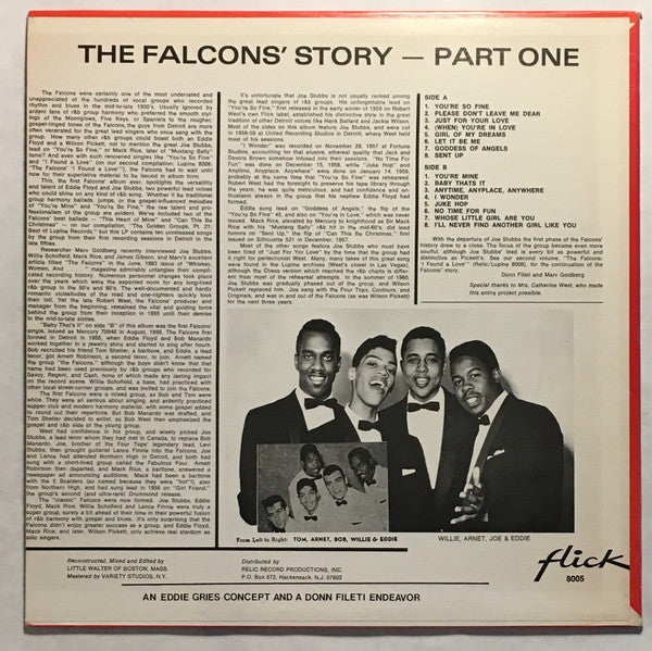 Release: You're So Fine: The Falcons' Story - Part One-Vinyl-US-None-8005-24879302