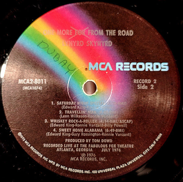 One More From The Road