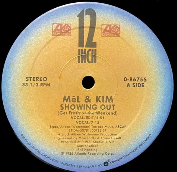 Release: Showing Out-Vinyl-US-1986-0-86755-25663057