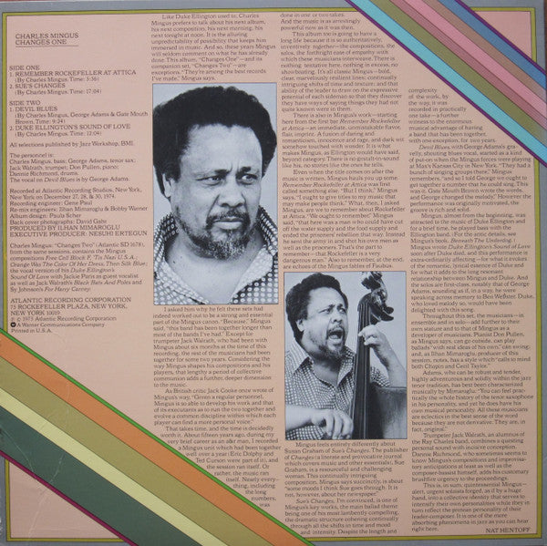 Release: Changes One-Vinyl-US-1975-SD 1677-12848832