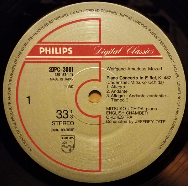 Piano Concertos No.22 KV482, No.23 KV488