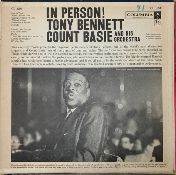 Release: In Person!-Vinyl-US-1959-CL 1294-20246461