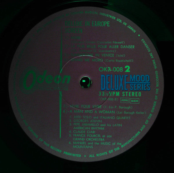 Deluxe In Europe Screen