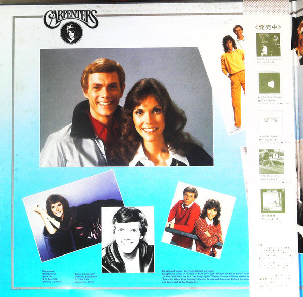 Release: Yesterday Once More-Vinyl-Japan-1987-C38Y3171-16276993