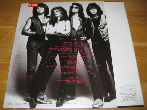 Release: Line Of Fire-Vinyl-Japan-1984-VIL-6104-12818026