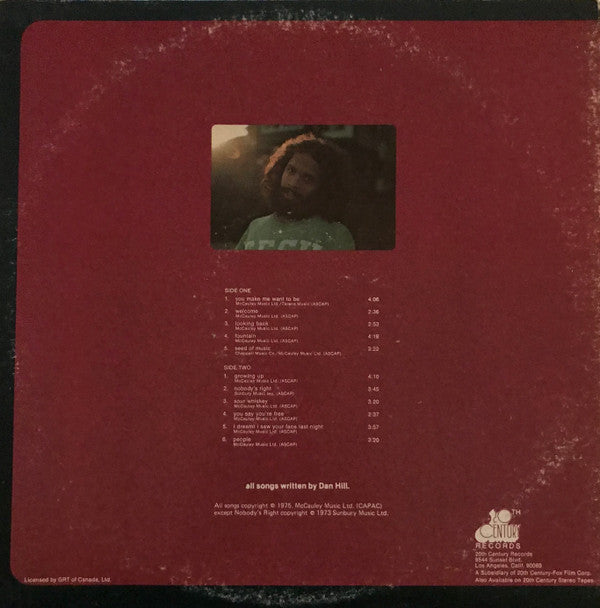 Release: Dan Hill-Vinyl-US-1975-T-500-12571206