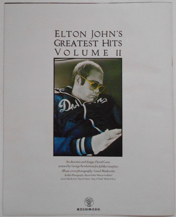 Elton John's Greatest Hits Volume II