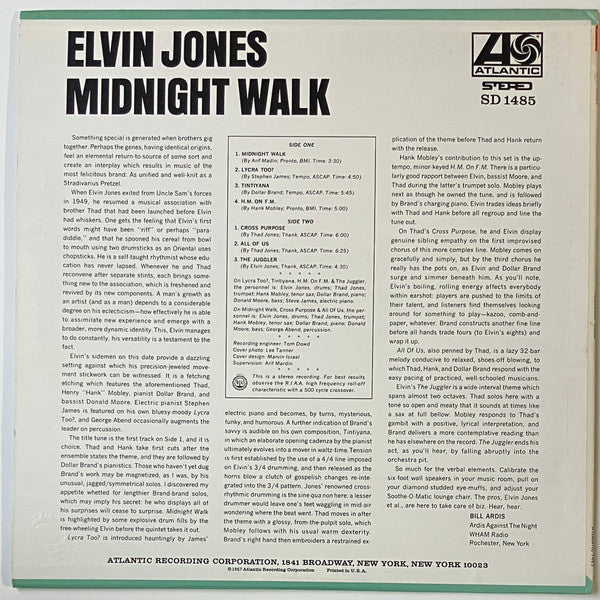 Release: Midnight Walk-Vinyl-US-None-SD 1485-32249439