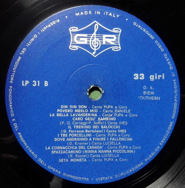 Canzoni E Filastrocche