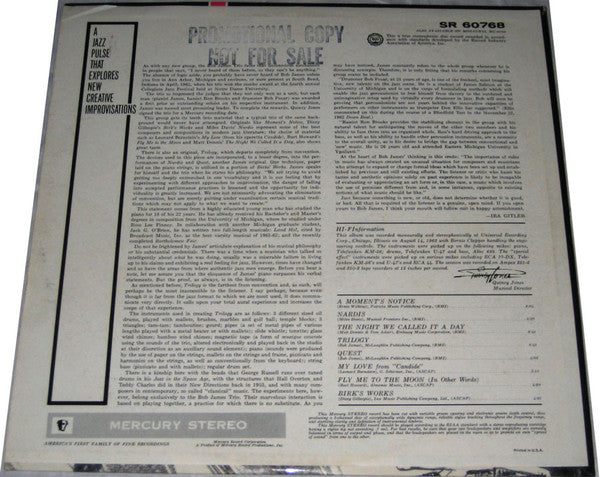 Release: Bold Conceptions-Vinyl-US-1963-SR 60768-20564425