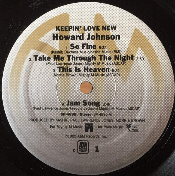 Release: Keepin' Love New-Vinyl-US-1982-SP-4895-13086510