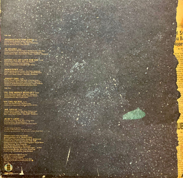 Release: Heartattack And Vine-Vinyl-US-1980-6E-295-10190321