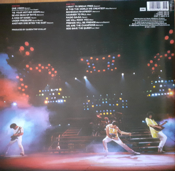 Release: Live Magic-Vinyl-UK-1986-EMC 3519, 24 0675 1-15424825
