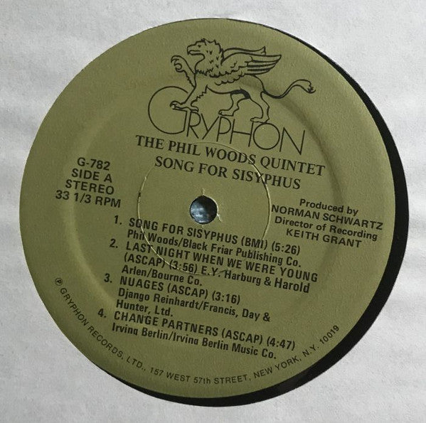 Release: Song For Sisyphus-Vinyl-US-1978-G-782-0798-15217602