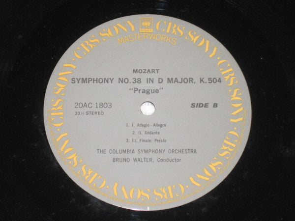 Symphony No.36. In C Major, "Linz" / Symphony No.38. In D Major, "Prague"