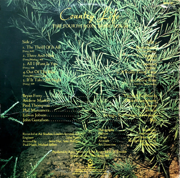 Release: Country Life-Vinyl-US-1975-SD 36-106-11766922