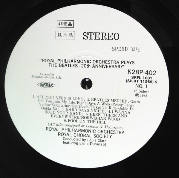 Plays The Beatles 20th Anniversary Concert