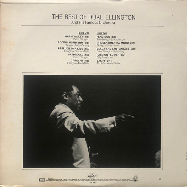 Release: The Best Of Duke Ellington And His Famous Orchestra-Vinyl-US-None-SM-1602-15007838