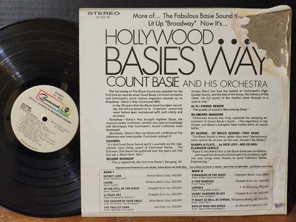 Release: Hollywood...Basie's Way-Vinyl-US-1972-RS 912 SD, RS912SD-25130899