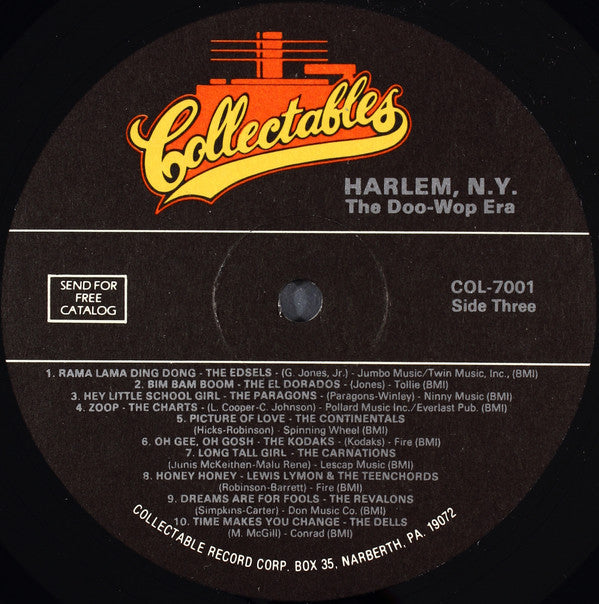 Harlem NY (The Doo-Wop Era)
