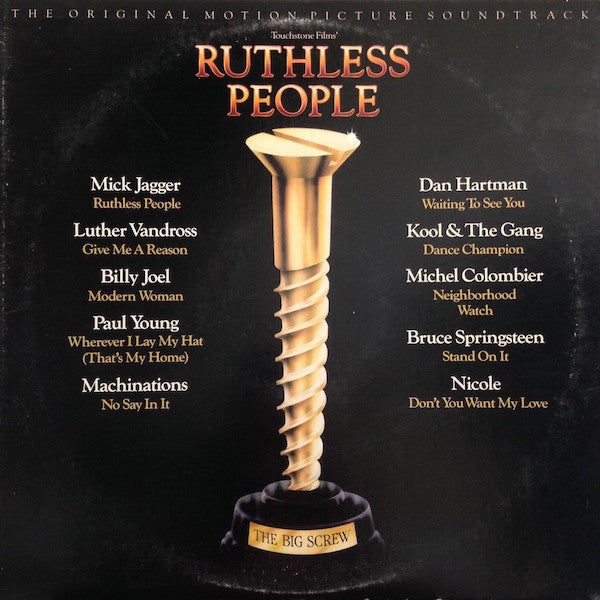 Release: Ruthless People (The Original Motion Picture Soundtrack)-Vinyl-US-1986-E 40398, SE 40398-10208662