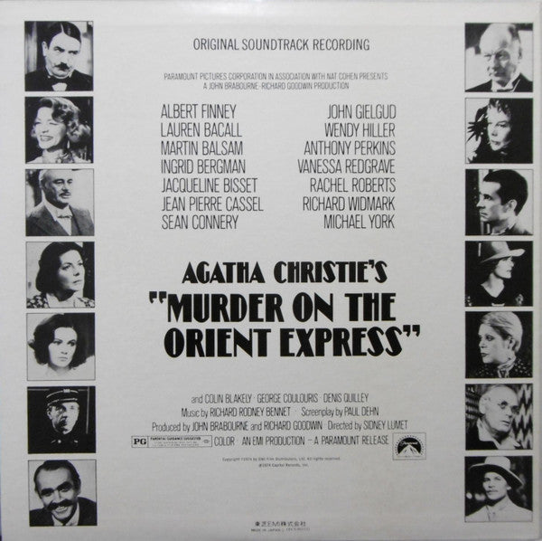 オリエント急行殺人事件 = Agatha Christie's Murder On The Orient Express (Original Soundtrack Recording)