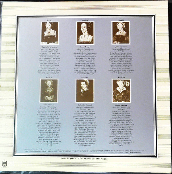 The Six Wives Of Henry VIII