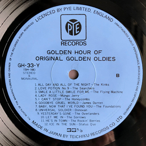 Golden Hour Of Original Golden Oldies