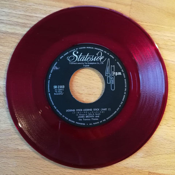 Master Release: Licking Stick - Licking Stick by James Brown & The Famous Flames