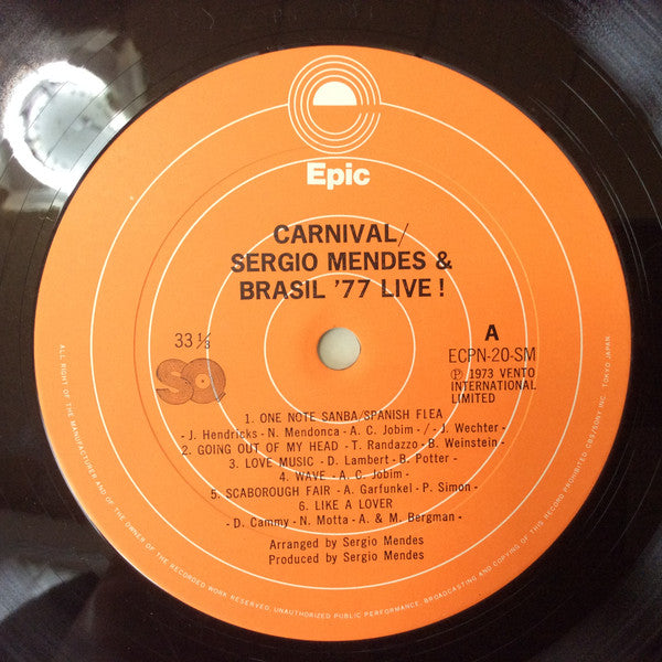 Carnival / Sergio Mendes & Brazil '77 Live!