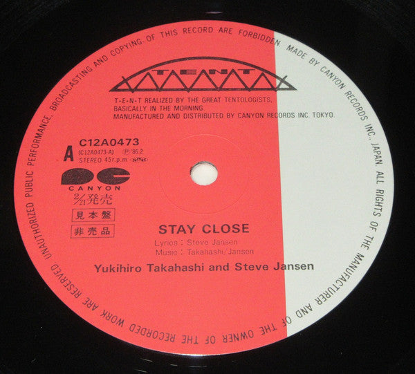 Release: Stay Close-Vinyl-Japan-1986-C12A0473, C12A0473-12581353