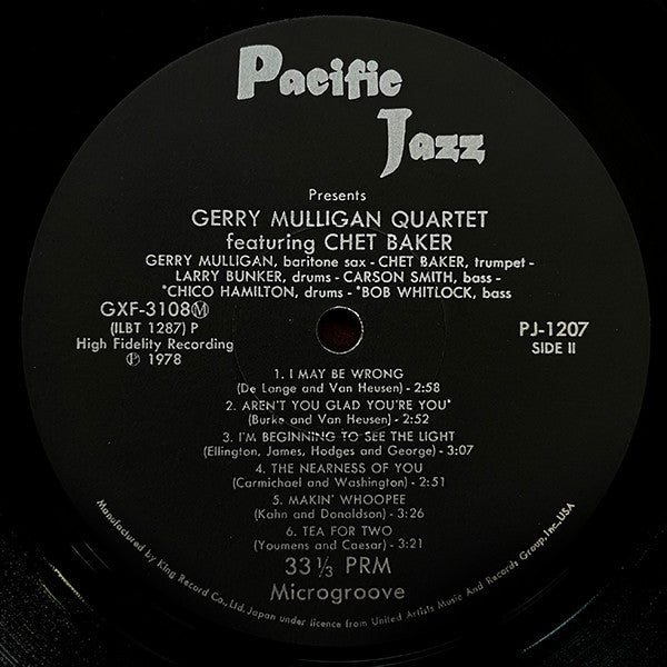 Gerry Mulligan Quartet
