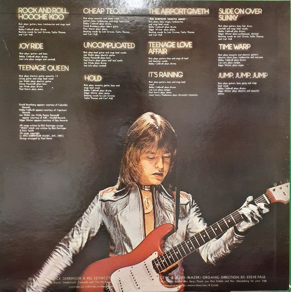 Master Release: All American Boy by Rick Derringer