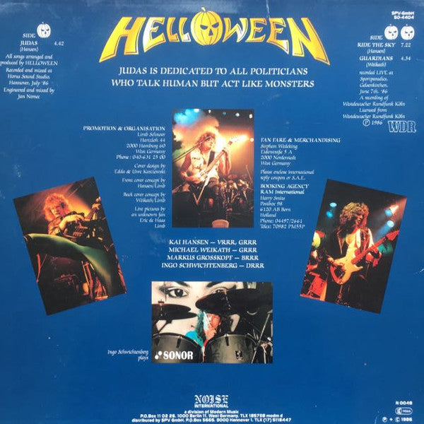 Master Release: Judas by Helloween