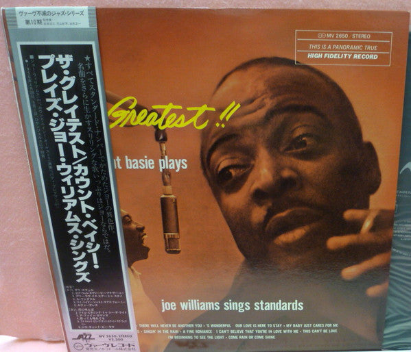 Release: The Greatest! Count Basie Plays...Joe Williams Sings Standards-Vinyl-Japan-None-MV 2650-11550993