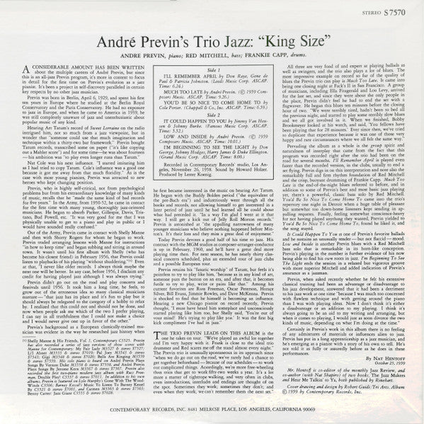 Release: King Size!-Vinyl-US-None-S7570-10396198