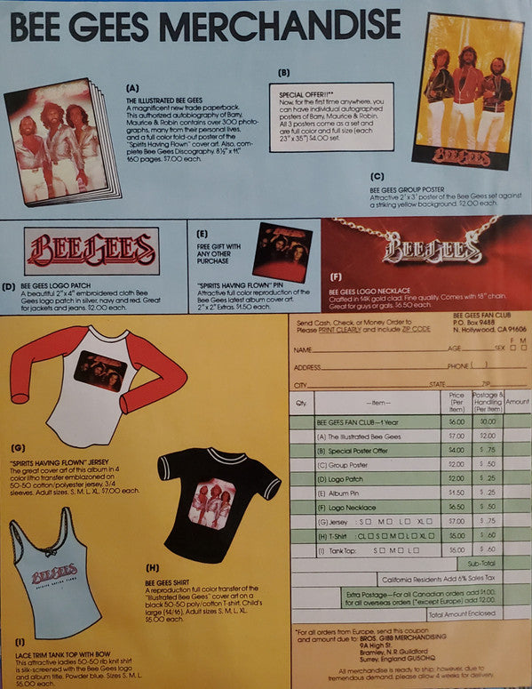 Spirits Having Flown