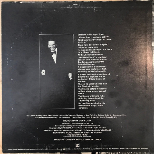 Release: The Main Event (Live)-Vinyl-US-1976-FS 2207-13370391