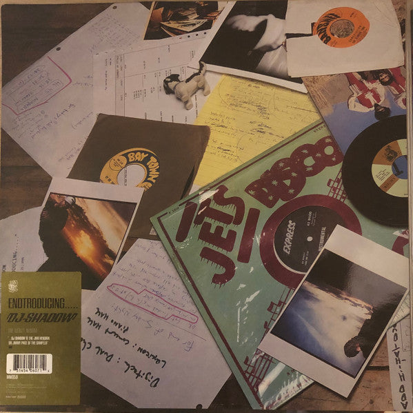 Release: Endtroducing.....-Vinyl-UK & Europe-1996-MW059-13223503