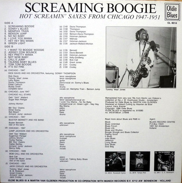 Release: Unknown Release-Vinyl-Netherlands-1986-OL 8014-12601931