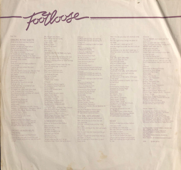 Footloose (Original Motion Picture Soundtrack)