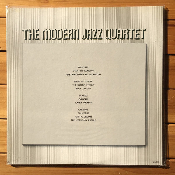 Release: Modern Jazz Quartet-Vinyl-Japan-1974-P-5161~2A-10950413