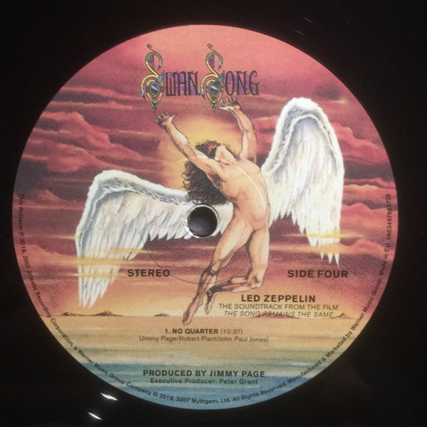 The Soundtrack From The Film Led Zeppelin The Song Remains The Same