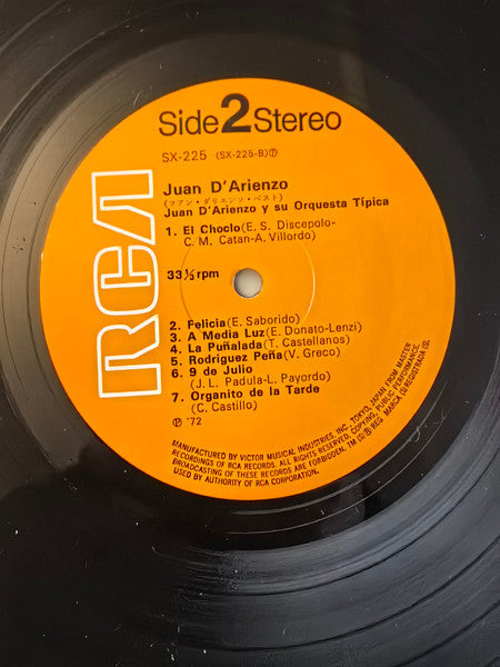 Juan D'Arienzo = フアン・ダリエンソ・ベスト