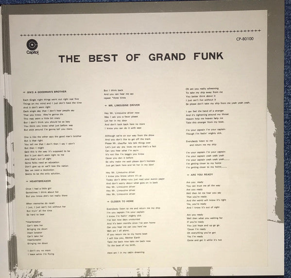 The Best Of Grand Funk